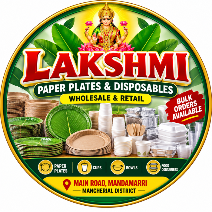 Lakshmi Paper Plates official logo